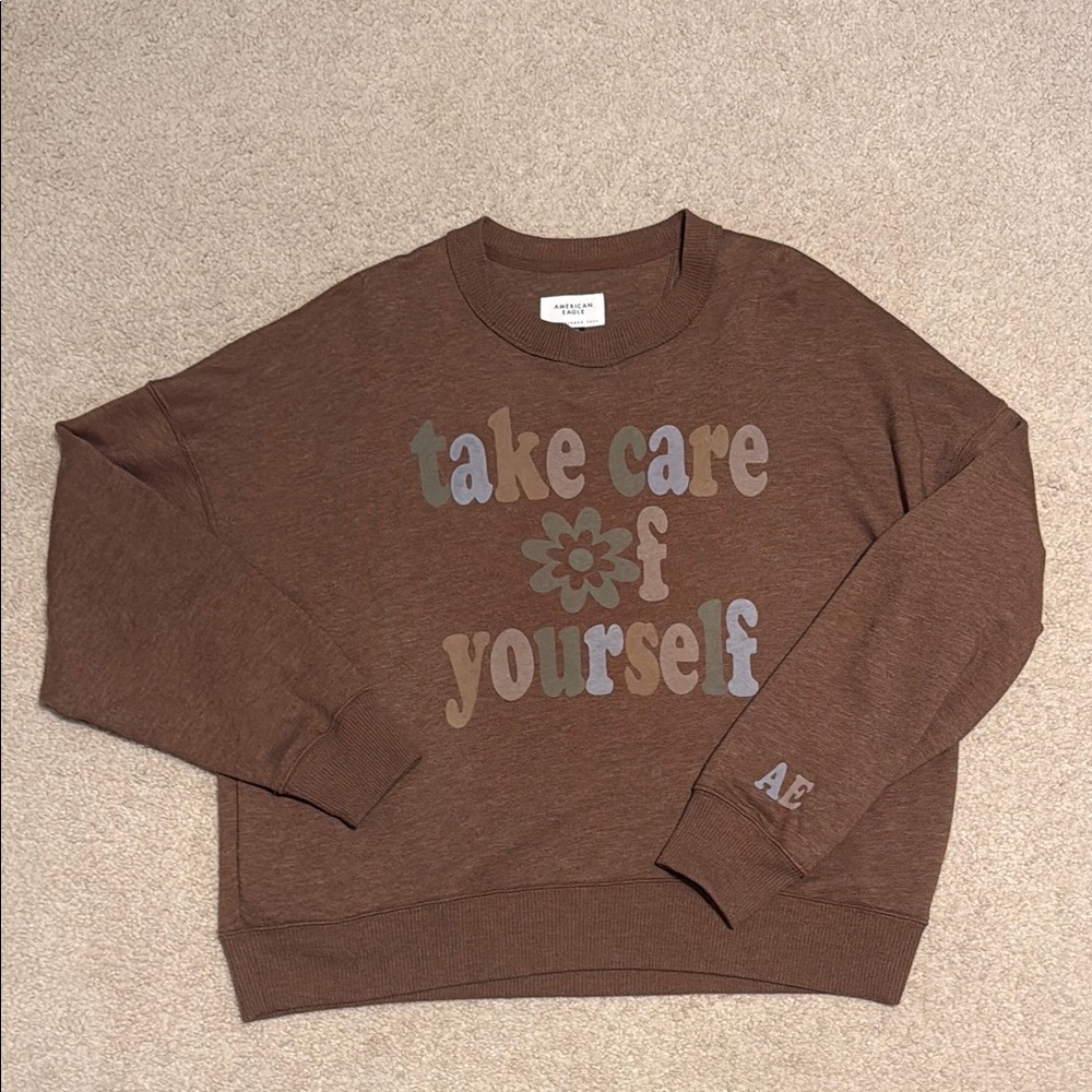 AE Brown Crewneck